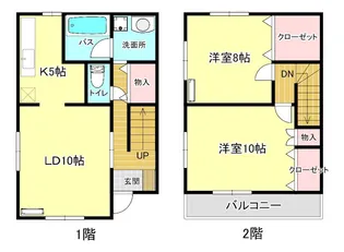 プランドールSPB A棟の間取り