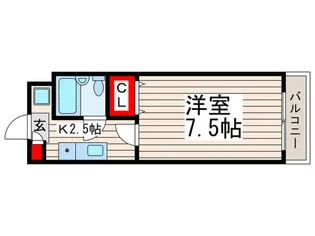 レジデンス東葛西【2階】の間取り