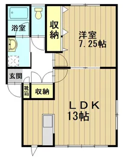 花四季【2階】の間取り