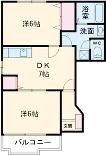 ストーンヒルII【1階】の間取り