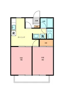 ベルメゾンセト【1階】の間取り