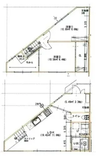 岡山県岡山市北区大安寺南町2【一戸建】の間取り