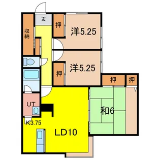 コーポうめの【2階】の間取り