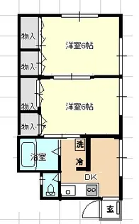 2Kの間取り画像