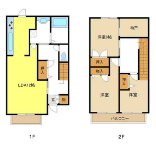 愛知県名古屋市瑞穂区下山町1【一戸建】の間取り