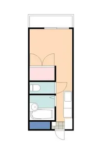 クるトーラ西八王子【1階】の間取り