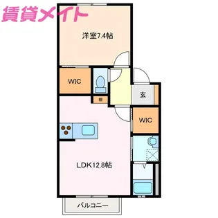 Joie【1階】の間取り