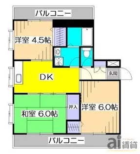 東京都国分寺市本町2【マンション】の間取り
