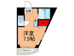 ポッサムII【4階】の間取り