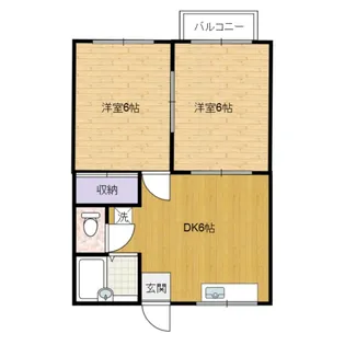 グランデュールイノックス【1階】の間取り