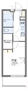 レオパレス翔【4階】の間取り
