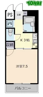 Lumiere KASUGA【2階】の間取り