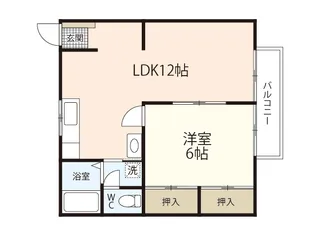 ニューシティ大歳【2階】の間取り