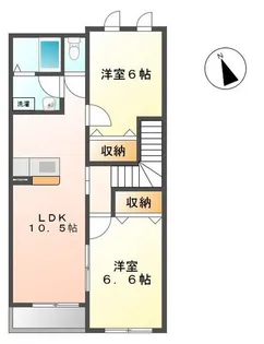 千葉県茂原市上永吉【アパート】の間取り