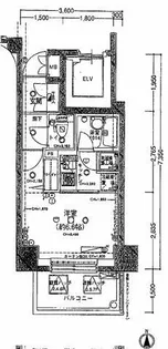 PALACE STUDIO 文京音羽【3階】の間取り