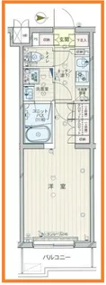 ルーブル武蔵新城参番館【2階】の間取り