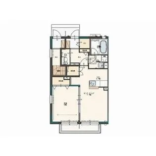 グランテスタ【1階】の間取り