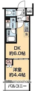 東京都中野区新井5【マンション】の間取り