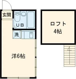 イーグル下高井戸【2階】の間取り