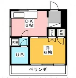 森本ビル【4階】の間取り