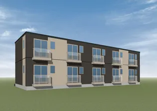 【新築】ディアコートII B棟【1階】の外観