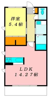 プレミアス柏【3階】の間取り