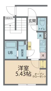 ポーラスター南橋本II【1階】の間取り