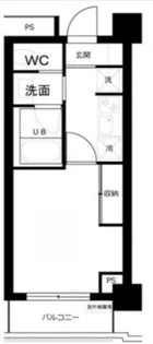 アーツ菊川【2階】の間取り
