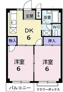 広島県広島市安佐南区古市3【アパート】の間取り