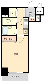 ドルチェ銀座東・壱番館【7階】の間取り