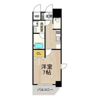 アリビオ江坂垂水町【2階】の間取り