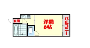 広島県広島市西区天満町【マンション】の間取り