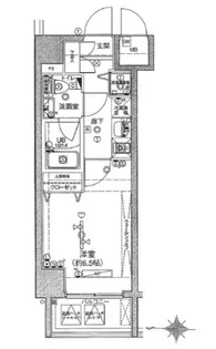ブライズ両国【2階】の間取り