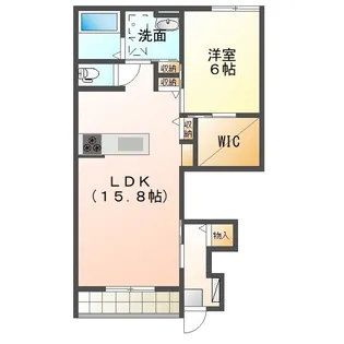 victory佐古【1階】の間取り