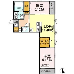 Amapola Annex(アマポーラ アネックス)【2階】の間取り