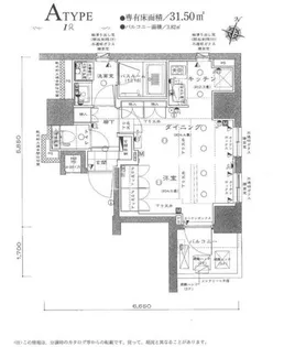 東京都千代田区神田鍛冶町3【マンション】の間取り