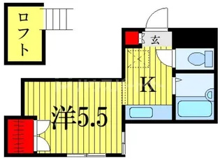 シュドルフ海神【2階】の間取り