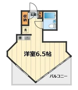 神奈川県横浜市中区豆口台【マンション】の間取り