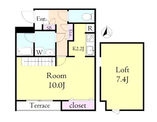エテルノファミリア【1階】の間取り