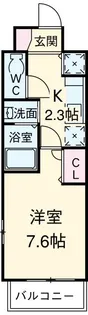 リルゥ【3階】の間取り