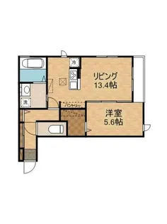グリーンゲイブルズ【2階】の間取り