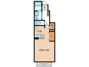 Seis豊潤 A・B棟【1階】の間取り