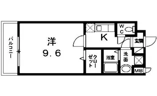 第7グリーンハイツ【3階】の間取り