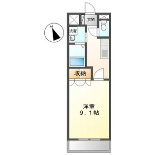 メープルガーデン【1階】の間取り