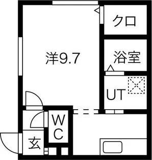Twinberry Asabu【3階】の間取り