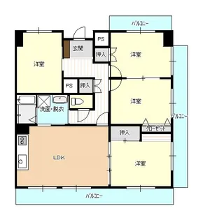 TAS2000【7階】の間取り