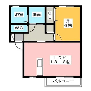 グランアーク【2階】の間取り