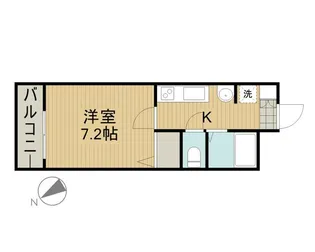 メゾンド・シオン駒込【1階】の間取り