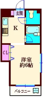 ジュエット馬込【3階】の間取り