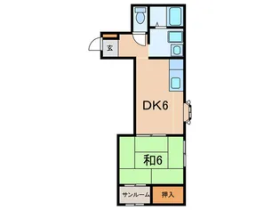 ガ-デン・パレス【3階】の間取り